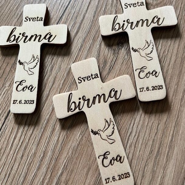 Laserska gravura na les