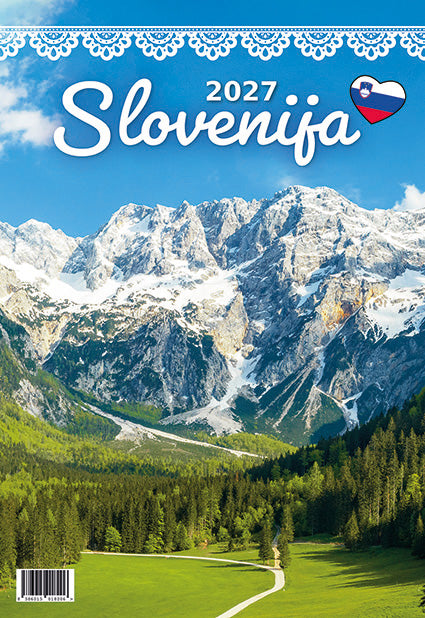 Stenski koledar Slovenija 2027