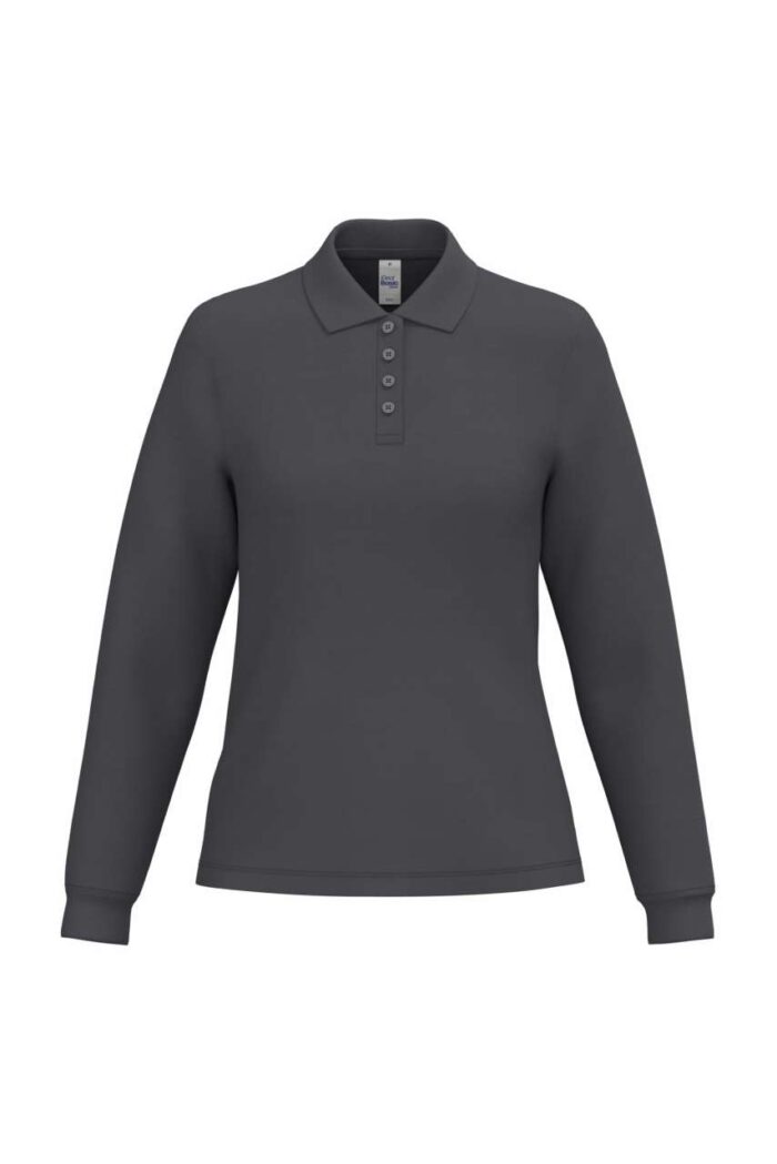 Ženska polo majica z dolgimi rokavi iDeal Basic – IB223