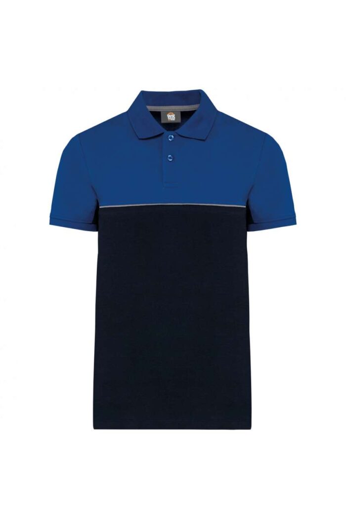 Dvobarvna delovna polo majica Designed To Work – WK210
