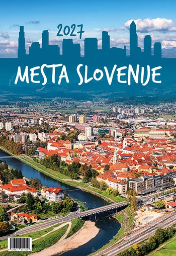 Stenski koledar Mesta Slovenije 2027